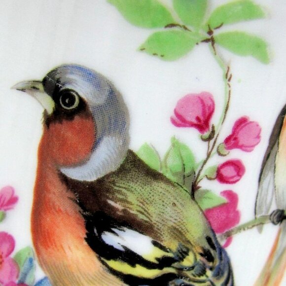 Royal Windsor Fine China Birds Floral Tea Cups (2) - Picture 12 of 12